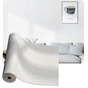 Linen White Wallpaper